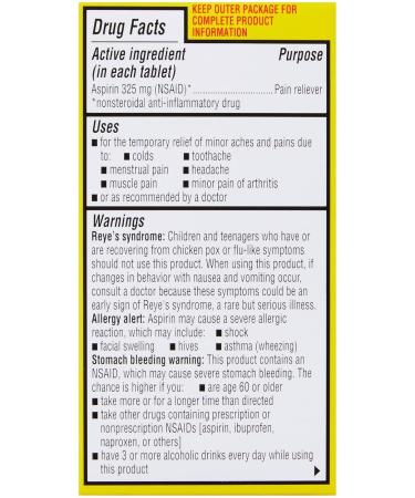 Buy Ecotrin Regular Strength 125 ct - Fast International Shipping & Best Prices - Buy Online on GoSupps.com