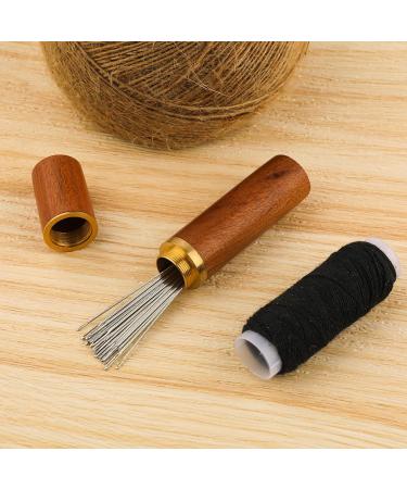 25pcs Large Eye Sewing Needles Set with Wooden Case - 6 Sizes Tapestry, Embroidery, Yarn, Quilting Needles - Stainless Steel Self Threading Needle for Hand Sewing DIY - Buy Online on GoSupps.com