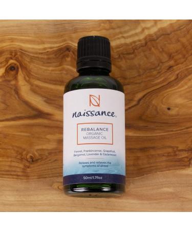 Naissance Stress Remedy Box Gift Set - 3 Organic Vegan Massage Oils for Stress Relief & Relaxation | Joint Pain Relief | Fennel Grapefruit Bergamot & Lavender - Buy Online on GoSupps.com