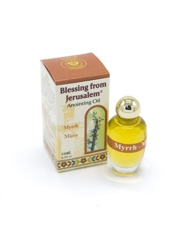 Anointing Oil from the Holy Land of Jerusalem 12 ml 11.3 g (Myrrh-Myrrh)