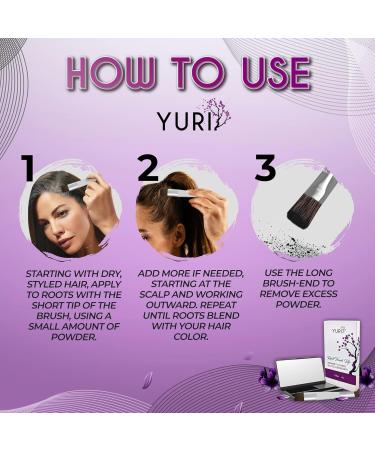 Premium Root Touch Up - Instant Black Root Concealer | Extend Time Between Colorings | Covers Grays & Roots | No Spray Lasts Until Shampoo - Buy Online on GoSupps.com