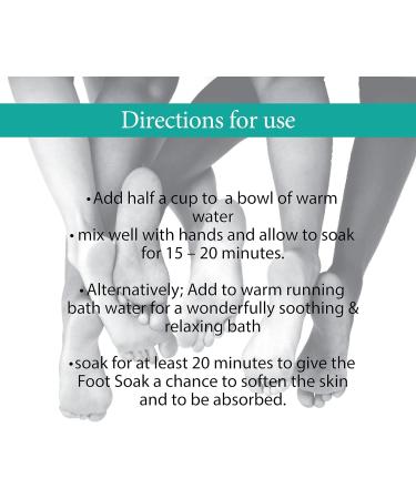 Escenti Cool Feet Soothing Spearmint & Menthol Essential Foot Soak - Buy Online on GoSupps.com