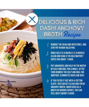 Fisher Queen Large Korean Dried Anchovy 8oz - Calcium-Rich Broth Enhancer - Buy Online on GoSupps.com