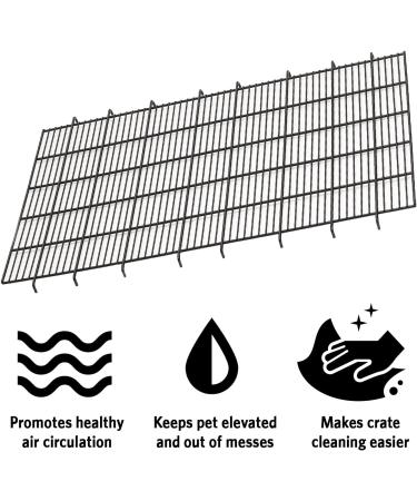 Midwest 36 x 23 Dog Crate Floor Grid - Durable and Easy-to-Clean - Buy Online on GoSupps.com