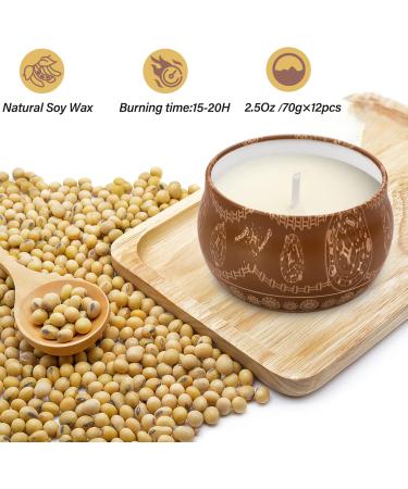 12-Piece Fragrance Candle Gift Set for Women | Soy Wax Aromatherapy | Perfect Birthday & Girlfriend Gifts | Constellation Candles - Buy Online on GoSupps.com