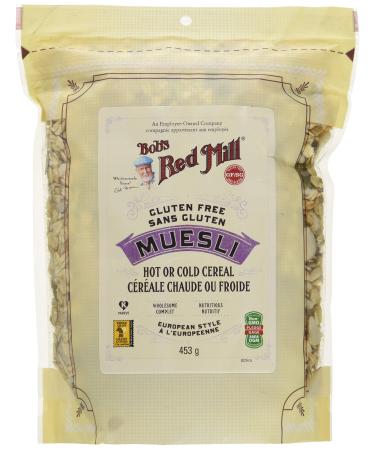 Bobs Red Mill Gluten Free Muesli 453g Maple 453 g (Pack of 1)