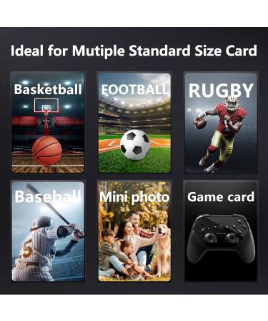 500 Black Matte Card Sleeves for Trading Cards | Toploaders for MTG, Baseball, Sports, Game Cards - Buy Online on GoSupps.com