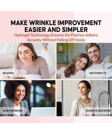 Forehead Wrinkle Patches - Anti-Wrinkle Treatment with Hydrolyzed Collagen & Vitamin E | 8pcs for Smooth Youthful Skin - Buy Online on GoSupps.com