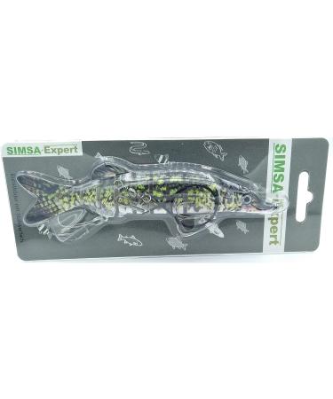 SIMSA Expert Pike Wobbler | 13cm Swimbait Shad Set for Perch & Zander | 17g with 30cm Steel Leader - International Shipping Available - Buy Online on GoSupps.com