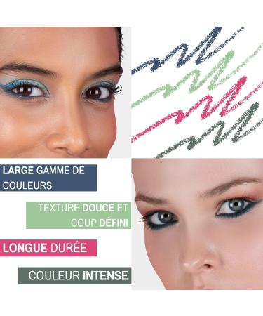 Impala - Brooklin Waterproof Eye Pencil | Water Resistant | Creamy and Smooth Texture | Easy Application | Long Lasting | Color 310 Matte Light Green - Buy Online on GoSupps.com