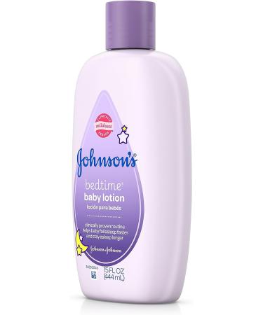 Johnson's Baby Bedtime Lotion 15 fl oz - Soothing and Gentle Formula - Buy Online on GoSupps.com