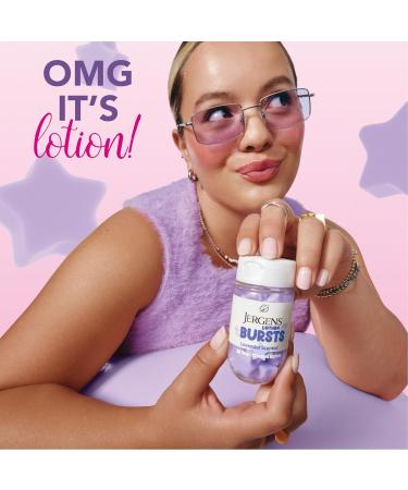 Jergens Lavender Lotion Bursts Squishy Star-Shaped Moisturizer Bursts 38 Ct Lavender 38 Count (Pack of 1) - Buy Online on GoSupps.com