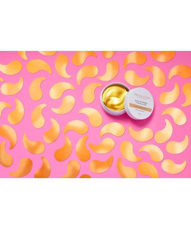 Revolution Skincare London Gold Eye Hydrogel Patches - Hydrating Eye Patches with Colloidal Gold - 60 pcs for Brighter Eyes - Buy Online on GoSupps.com