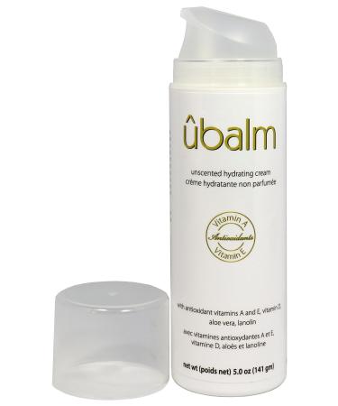 ubalm White - Unscented Hydrating Cream Salon Formula for Very Dry Skin (5 fl oz) by makers of Original Udder Balm