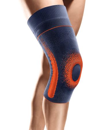 SPORLASTIC GENU-HiT SUPREME PLUS COMFORT knee support size 3 orange blue 07187 1 piece