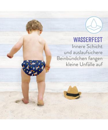 Buy Bambino Mio Reusable Swimming Diaper for Babies & Toddlers - Sweet Design 3 Pack (1-2 Years) - Eco-Friendly & Leak-Proof - Buy Online on GoSupps.com