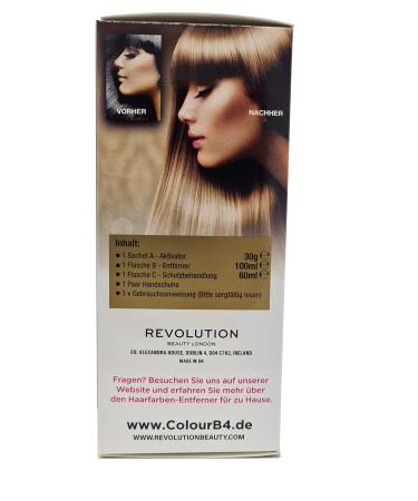Colourb4 Hair Colour Remover Extra - Effectively Remove Dark Colors & Build-up - 1 Pack | International Shipping Available - Buy Online on GoSupps.com