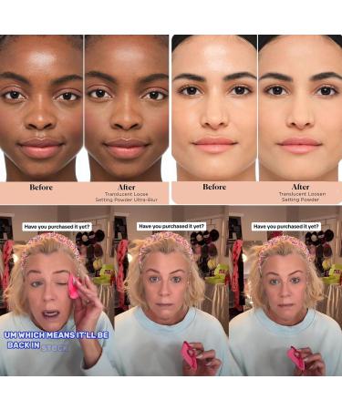 AllauraBeauty Pink Setting Powder AllauraBeauty Blurring Setting Powder AllauraBeauty Blurring Powder AllauraBeauty Setting Powder Lasting Waterproof Face Powder for Makeup (2#) - Buy Online on GoSupps.com
