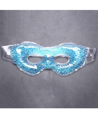 Bstepompre 2X Hot Cold Sleeping Eye Mask Ice Cool Blue Compress Gel Eyeshade Fatigue Relief Eye Care - Buy Online on GoSupps.com