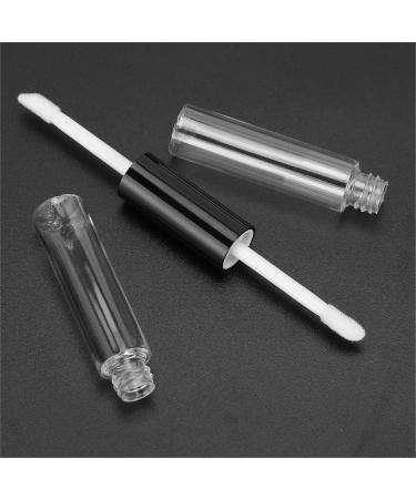 Shanrya Refillable Lip Balm Tubes Transparent Bottle Lightweight Lip Gloss Containers 30pcs with Rubber Stoppers for DIY Lipstick - Buy Online on GoSupps.com