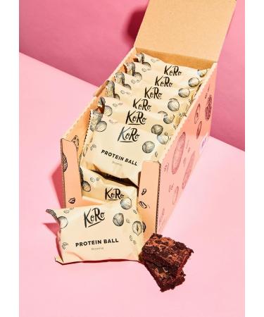 KoRo - Protein Ball Brownie flavor 14 x 30 g - Buy Online on GoSupps.com