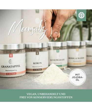 Lowell Body Peeling Set - 500g Hammam Peeling Glove & Lemongrass Body Scrub - Exfoliate for Smooth Skin - Buy Online on GoSupps.com