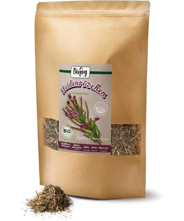 Biojoy BIO Fireweeds dried and cut 500 g ideal for Fireweed tea Epilobium parviflorum - Buy Online on GoSupps.com