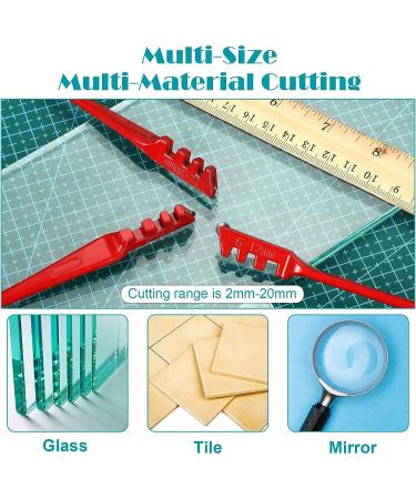 3 Pieces DIY Stained Glass Cutter Tool for Mirror 2 mm - 20 mm Pencil Style Oil Feed Carbide Tip  Glass Cutting Tool for Glass Cutting - Buy Online on GoSupps.com