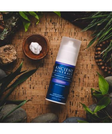 Ancient Minerals Magnesium Lotion Goodnight Cream with Melatonin (2.5oz) - Buy Online on GoSupps.com