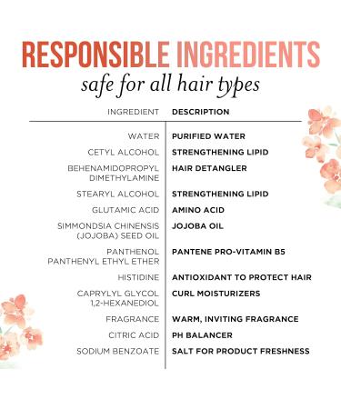 Pantene Nutrient Blends Complete Curl Care Conditioner With Jojoba Oil for Curly Hair Silicone Free 237 ml - Buy Online on GoSupps.com