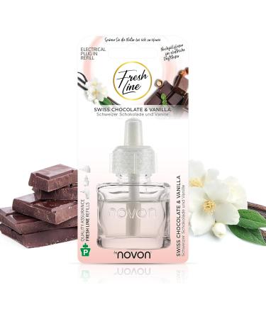 Fresh Line Air Freshener Refill Bottle 19ml - Swiss Chocolate & Vanilla | Compatible with Air Wick | 3 Pack | Choose from 12 Fragrances - Buy Online on GoSupps.com