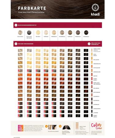 Khadi Ash Brown Plant Hair Colour - 100% Vegetable Natural & Vegan - Matte to Medium Brown - 100g - Buy Online on GoSupps.com