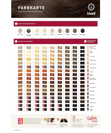 Khadi Plant Hair Color - 100% Natural & Vegan Dark Brown to Black - 100g Pack | Deep Shiny Hair Color Cosmetic - Buy Online on GoSupps.com