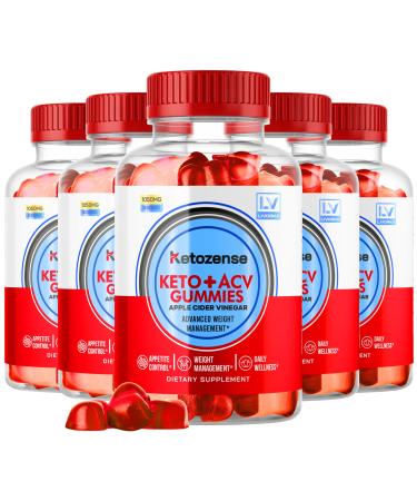 LIVORKA (5 Pack) Ketozense - KetozeneACV Gummies Ketozense Gummies KetozenseGummies Ketozense ACV Ketozense ACV 300 Gummies for 5 Months