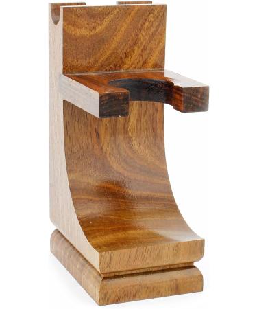 3-Part Wood Shaving Set for Men | Silver Tip Brush & Compatible Razor | Premium Wood Wet Shaving Gift Set - Buy Online on GoSupps.com