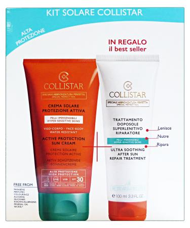 COLLISTAR Promozione Crema Solare Protezione Attiva Spf 30 150 ml + In Regalo Treatment Doposole 100 ml K26217