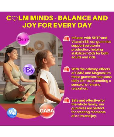 5HTP Gummies with Magnesium Glycinate + Kids Sleep Gummies - Magnesium Glycinate Gummies - Buy Online on GoSupps.com