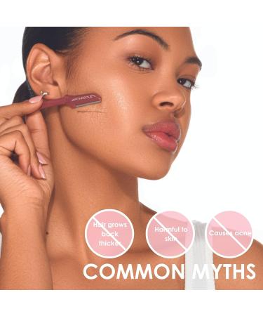 JAPONESQUE Dermaplaner & Cooling Eye Roller - Dual Ended Exfoliation Tool for Hair Removal & Face Massage | Shop Internationally - Buy Online on GoSupps.com