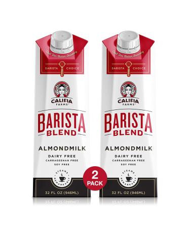 Califia Farms Barista Blend Almond Milk, Original, 32 Ounce (Pack of 2) - Buy Online on GoSupps.com