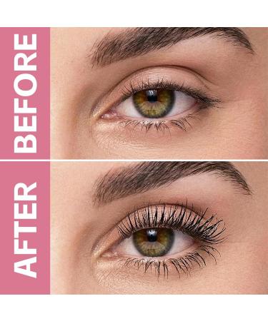 Boobeen 2 mascaras waterproof volume et allongement effet recourb tubing noir longue tenue r sistant aux traces 5 g (Lot de 2) 01# - Buy Online on GoSupps.com