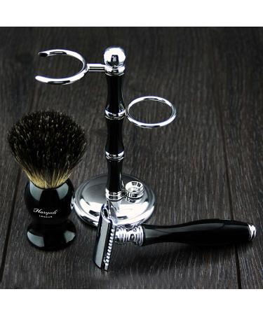 Luxe Nat Scissors Gift Kit | Double Edge Safety Scissors & Brush Stand - International Shipping Available - Buy Online on GoSupps.com