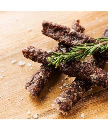 Biltong Man Chilli Garlic Droewors Sticks | 500g | High Protein Beef Snack | Keto-friendly South African Sausage - Buy Online on GoSupps.com