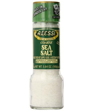 Alessi Grinder Sea Salt, 5.64-Ounce (Pack of 6) 5.64 Ounce (Pack of 6)