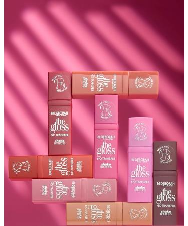  DEBORAH Deborah Milano - The Gloss Gloss Gloss No Transfer N.01 Nude Look Light Coverage Lip Gloss High Shine 0.1 fl oz - Buy Online on GoSupps.com