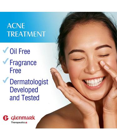 Glenmark Adapalene Gel 0.1% - 45g Tube | Acne Treatment & Retinoid Cream for Clear Skin - Buy Online on GoSupps.com