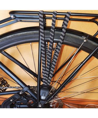 Aohcae Adjustable Bicycle Clamping Belt Luggage Rack - 3-Piece Tension Belts for Motorbike & Bike - 70cm Long - Buy Online on GoSupps.com