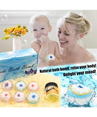 7 Pack Lovelyduo Shower Steamers Aromatherapy Bath Bombs Gift Set for Self Care and Relaxation | Essential Oils for Men and Women | Easter Basket Stuffers - Buy Online on GoSupps.com