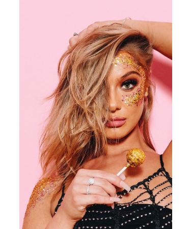 Hemway Unicorn Light Pink Mix Glitter Chunky Multi Purpose Dust Powder Arts & Crafts Decorations Costumes Makeup Cosmetic Face Eye Body Nails Skin Hair Festival 10g Unicorn Light Pink 10g / 0.35oz - Buy Online on GoSupps.com