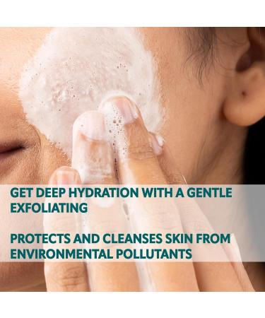 Moisturizing Face Wash with 2% Salicylic Acid & Hyaluronic Acid - Hydrating Anti-Acne Cleanser for All Skin Types - Sulphate & Paraben Free - 100ml - Buy Online on GoSupps.com