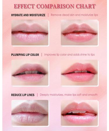 LYSdefeu Lip Sleeping Mask4 Pieces Lip Sleeping Mask Set Moisturizing Lip Mask Day & Night Lip Care Restores Dry Cracked Lips Nourishing Formula Lip Balm Lip Scrub Lip Balm For Men And Women 4PCS*8g 240 - Buy Online on GoSupps.com